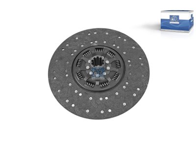 DT Spare Parts - Clutch disc, D: 380 mm, 10 teeth - 4.62795