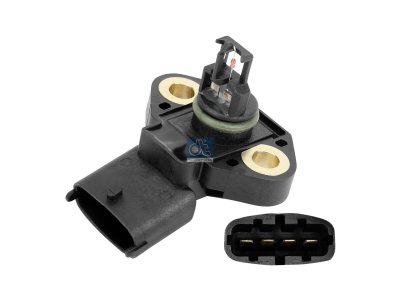 DT Spare Parts - Charge pressure sensor, b: 7.5 mm, Lb: 36 mm, 3.5 bar, 4 poles - 4.62926