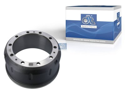 DT Spare Parts - Brake drum, D: 410 mm, 10 bores, b: 23 mm, P: 335 mm, d: 298 mm, H: 237 mm, B: 191 mm - 4.62955