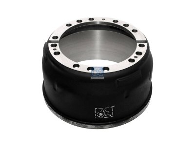 DT Spare Parts - Brake drum, D: 410 mm, 10 bores, b: 23 mm, P: 335 mm, d: 298 mm, H: 250 mm, B: 172 mm - 4.62958