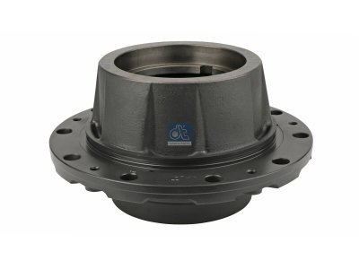 DT Spare Parts - Wheel hub, without bearings, d1: 180 mm, d2: 170 mm, D: 375 mm, 10 bores, b: 22 mm, H: 219 mm - 4.63153