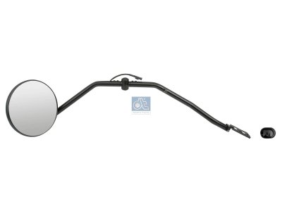 DT Spare Parts - Front mirror, heated, R: 300 mm - 4.63958