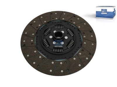 DT Spare Parts - Clutch disc, D: 395 mm, 18 teeth - 4.64252