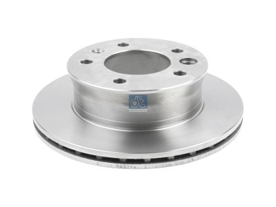 DT Spare Parts - Brake disc, D: 276 mm, 5 bores, b: 15 mm, P: 130 mm, d: 85 mm, H: 77 mm, S: 22 mm, s: 19 mm - 4.63998