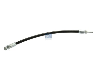 DT Spare Parts - Hose line, cabin tilt, M12 x 1,5, L: 308 mm, 325 bar - 4.80181