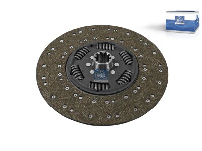 DT Spare Parts - Clutch disc, D: 430 mm, 10 teeth - 5.50016
