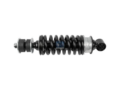 DT Spare Parts - Cabin shock absorber, D: 42 mm, b: 14 mm, M14 x 1,5, Lmin: 238 mm, Lmax: 276 mm - 5.65003