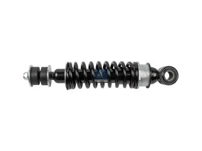 DT Spare Parts - Cabin shock absorber, D: 41 mm, b: 25 mm, M14 x 1,5, Lmin: 277 mm, Lmax: 340 mm - 5.65012