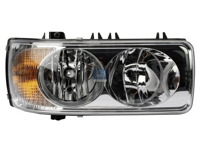 DT Spare Parts - Headlamp, right, mechanical height control, 24 V, H1 - 5.81173