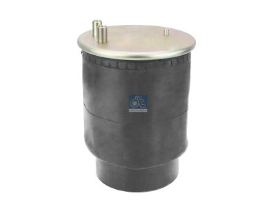 DT Spare Parts - Air spring, with steel piston, D: 286 mm, Dmax: 331 mm, M16 x 1,5, M24 x 1,5, L: 347 mm - 6.13009