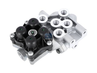 DT Spare Parts - 4-circuit-protection valve, M16 x 1,5, M22 x 1,5, max. 20 bar, Po21: 7 bar, Po22: 7 bar, Po23: 7.3 bar, Po24: 7 bar, Pc21: 5 bar, Pc22: 5 bar, Pc23: 5 bar, Pc24: 5 bar - 6.65054