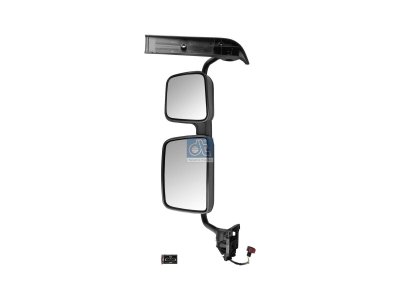 DT Spare Parts - Main mirror, complete, left, heated, electrical, r: 300 mm, R: 1200 mm - 6.75009