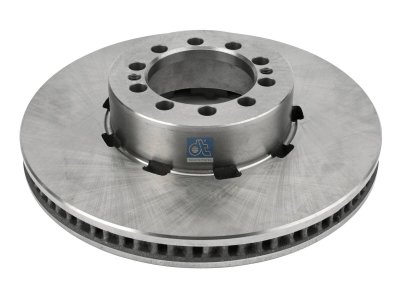 DT Spare Parts - Brake disc, D: 330 mm, 10 bores, P: 118 mm, H: 80 mm, S: 34 mm, s: 28 mm - 6.61007