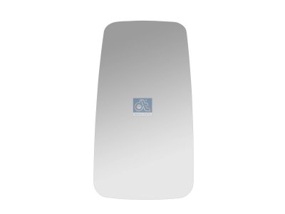 DT Spare Parts - Mirror glass, main mirror, heated, R: 1800 mm, L: 373 mm, W: 183 mm - 6.75103