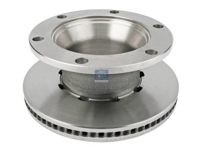 DT Spare Parts - Brake disc, D: 330 mm, 6 bores, P: 245 mm, H: 137 mm, S: 34 mm, s: 28 mm - 6.61008