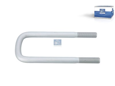 DT Spare Parts - U-bolt, surface: geomet, r: 15 mm, R: 119 mm, M22 x 2,5, LTh: 70 mm, L: 270 mm, w: 93 mm - 1.25367 - 2 Pack
