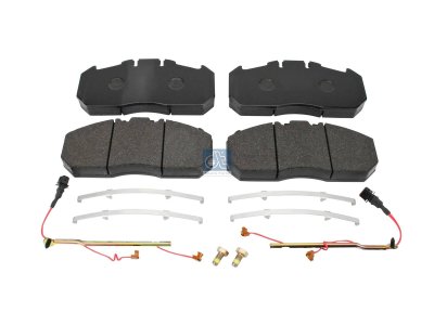 DT Spare Parts - Disc brake pad kit, W: 250 mm, S: 30 mm, H: 118 mm - 6.95101