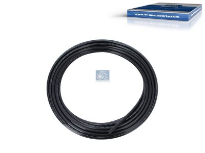 DT Spare Parts - Polyamide tube, black, d: 4 mm, D: 6 mm, L: 25 m, S: 1 mm, DIN 74324 - 9.86006 - 25 Pack