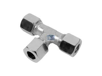 DT Spare Parts - T-connector, D: 10 mm - 9.63003 - 5 Pack