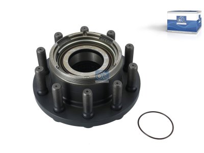 DT Spare Parts - Wheel hub, with bearing, with bolt - 10.60400