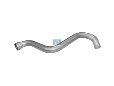 DT Spare Parts - Front exhaust pipe, d: 89 mm, D: 109 mm, L: 1200 mm - 6.37063
