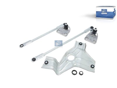 DT Spare Parts - Wiper linkage, without motor - 4.68918SP