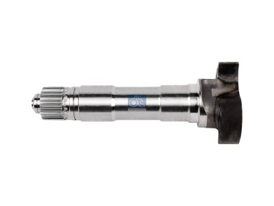 DT Spare Parts - Brake camshaft, right, D: 45 mm, L1: 256 mm, L2: 226 mm, L3: 206 mm, 27 teeth - 6.60181