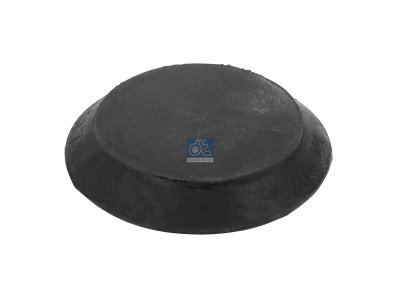 DT Spare Parts - Buffer stop, D: 25 mm, D1: 58 mm, D2: 74 mm, H: 17 mm - 5.10123
