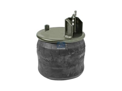 DT Spare Parts - Air spring, with steel piston, D: 229 mm, Dmax: 300 mm, M16 x 1,5, M24 x 1,5, L: 255 mm - 6.13012