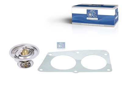 DT Spare Parts - Thermostat, with gasket, 83 C - 6.30304