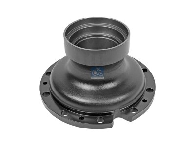 DT Spare Parts - Wheel hub, without bearings, d1: 145 mm, d2: 160 mm, D: 369 mm, 10 bores, b: 22 mm, H: 203.5 mm - 4.63345