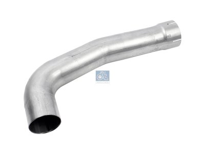 DT Spare Parts - Front exhaust pipe, L: 499 mm - 3.25235