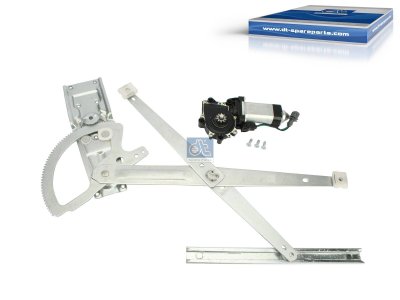 DT Spare Parts - Window regulator, electrical, right, with motor - 4.63375