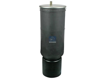 DT Spare Parts - Air spring, with steel piston, D: 286 mm, Dmax: 331 mm, M16 x 1,5, M24 x 1,5, L: 412 mm - 6.13013