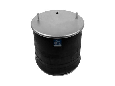 DT Spare Parts - Air spring, with steel piston, D: 285 mm, Dmax: 335 mm, M12 x 1,75, M22 x 1,5, L: 400 mm - 10.36007