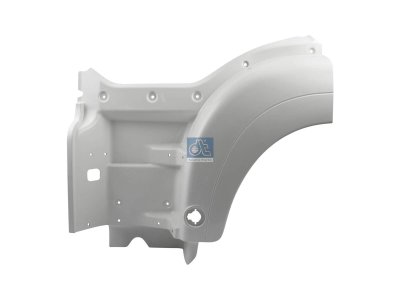 DT Spare Parts - Step well case, left, without cap, primed - 3.81018