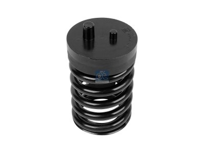DT Spare Parts - Spring, cabin shock absorber, D: 95 mm, Lmin: 84 mm, Lmax: 150 mm - 6.77055