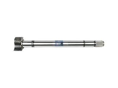 DT Spare Parts - Brake camshaft, left, D: 42 mm, L1: 534.5 mm, L2: 39.5 mm, L3: 481.5 mm, 26 teeth - 4.64844