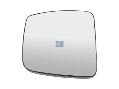 DT Spare Parts - Mirror glass, wide view mirror, left, heated, R: 300 mm - 4.64832