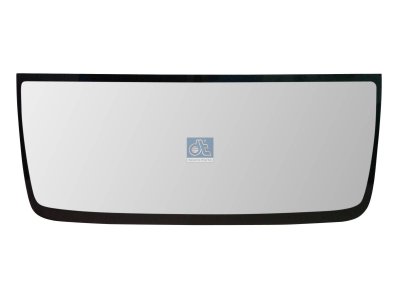 DT Spare Parts - Windshield, tinted green, single package, L: 2040 mm, W: 879 mm - 3.81502