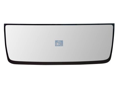 DT Spare Parts - Windshield, tinted green, single package, L: 2251 mm, W: 880 mm - 3.81503