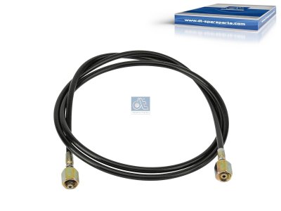 DT Spare Parts - Hose line, cabin tilt, D: 5.9 mm, M12 x 1,5, M12 x 1,5, L: 5950 mm, L1: 5950 mm, 250 bar - 4.80951
