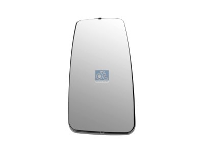 DT Spare Parts - Mirror glass, main mirror, heated, R: 1200 mm - 6.75107