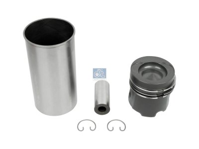 DT Spare Parts - Piston with liner, D: 108 mm - 3.90131