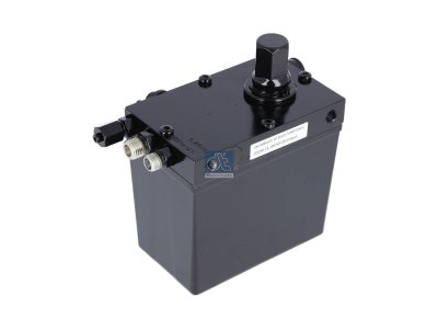 DT Spare Parts - Cabin tilt pump, 480 ml, M12 x 1,5, M14 x 1,5, L: 130 mm, W: 80 mm, H: 170 mm, 280 bar, Pov: 370 bar - 1.23017