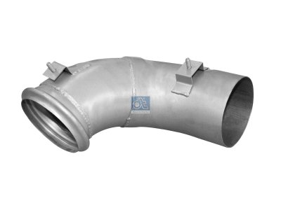 DT Spare Parts - Exhaust pipe, L: 350 mm - 2.14832