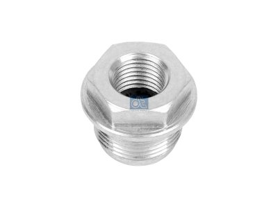 DT Spare Parts - Pipe union, feed pump, M14 x 1,5, M22 x 1,5, SW: 22, H: 23.8 mm - 4.63755 - 50 Pack