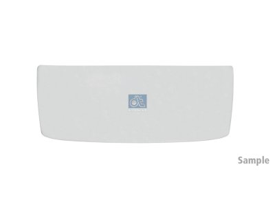 DT Spare Parts - Windshield, green, single package, L: 1893 mm, W: 950 mm - 4.65627