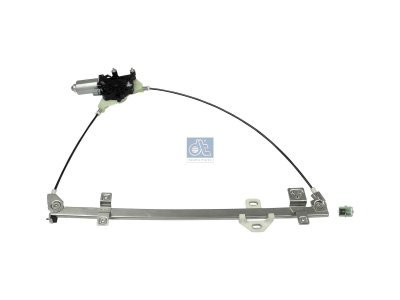 DT Spare Parts - Window regulator, right, electrical, with motor - 5.60157