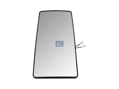 DT Spare Parts - Mirror glass, main mirror, heated, R: 2100 mm - 3.86553